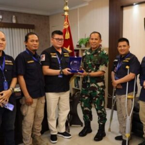 Audiensi PWRC di Mako Kogartap I Jakarta Diterima Brigjen Arkamelvi