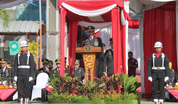 Lapas Banjarbaru Gelar Upacara Peringatan Hari Bakti Pemasyarakatan Ke-60 Tahun 2024