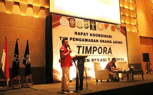 Optimalkan Fungsi Pengawasan Orang Asing, Kantor Imigrasi Bekasi Gelar Rapat Koordinasi Timpora Kab. Bekasi