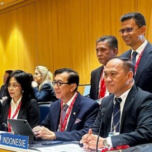 Menkumham Pimpin Delegasi RI dalam Konferensi Diplomatik di WIPO Jenewa