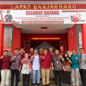 Optimis Raih WBK 2024, Lapas Banjarbaru Terima Kunjungan TPI Itjen Kemenkumham