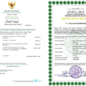 Dapur Sehat Lapas Banjarbaru Raih Sertifikat Halal