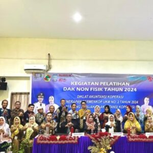 Tingkatkan Kemampuan Perkoperasian, Petugas Lapas Narkotika Karang Intan Ikuti Diklat Akuntansi Koperasi