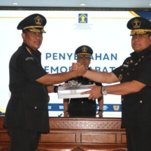 Kalapas Banjarbaru Hadiri Serah Terima Jabatan Kakanwil Kemenkumham Kalsel