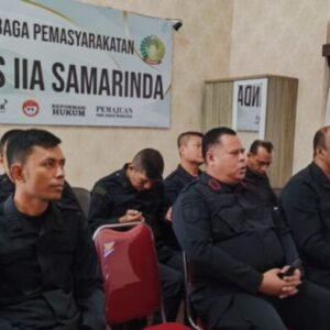 Kalapas Samarinda dan Jajaran Ikuti Webinar Cerdas Bersama BPSDM Kemenkumham