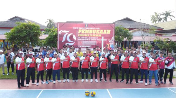 Kantor Imigrasi Banjarmasin Tunjukkan Sportifitas di Turnamen Voli Hari Pengayoman Ke-79