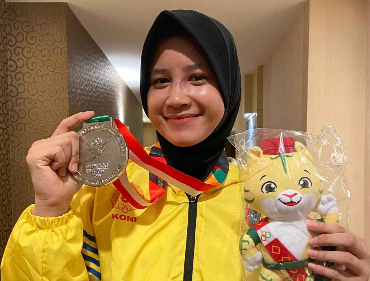 Inggriani, ASN Kemenkumham Kalsel Raih Perak di PON XXI Aceh-Sumut 2024