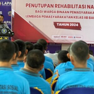 Kadivpas Resmi Tutup Program Rehabilitasi Sosial Warga Binaan Lapas Banjarbaru TA 2024