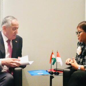 Menlu Retno dan Menlu Tajikistan Sepakat Majukan Agenda Air Global