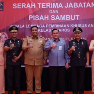 Saksikan Sertijab Kepala LPKA Maros, Kakanwil: Bangun Sinergitas, Kolaborasi, dan Koordinas
