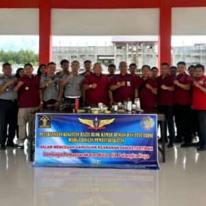 Berantas Halinar, Lapas Palangka Raya Bersama Divpas Kanwil Kemenkumhan Kalteng Laksanakan Razia Blok Hunian dan Tes Urine