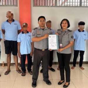 Lapas Palangka Raya Terima 7 WBP Baru dari Rutan Buntok
