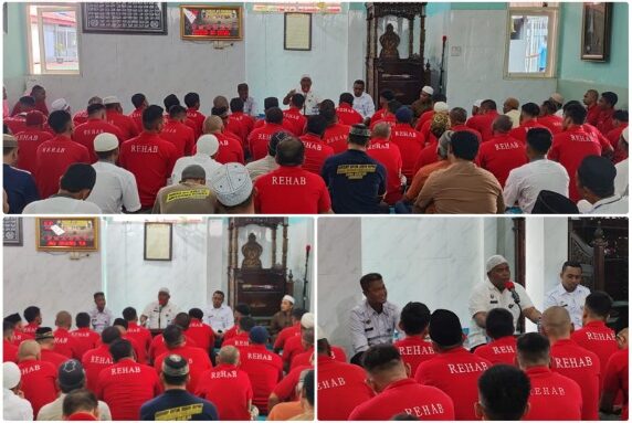 Kadivpas Kaltim melalui Jajaran berikan Tausiyah kepada WBP Lapas Samarinda