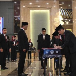 Menkumham Lantik Sekjen Baru Nico Afinta, Kemenkumham Sumsel Siap Beri Dukungan Penuh