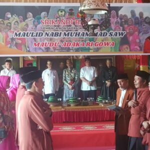 Kakanwil Kemenkumham Sulsel Ikuti Maulid Nabi Bersama Lembaga Adat Kerajaan Gowa
