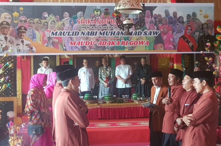 Kakanwil Kemenkumham Sulsel Ikuti Maulid Nabi Bersama Lembaga Adat Kerajaan Gowa