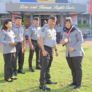 Atlet Kempo dari Kanwil Kemenkumham NTB Sukses Bawa Pulang 3 Medali di Kejurnas FKI Menkumham Cup II