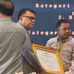 Lapas Banjarbaru Raih Prestasi Gemilang: Penghargaan Kontributor Berita Teraktif di Website Ditjenpas