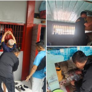 Aksi P4GN, Kalapas Samarinda Hudi Ismono Pimpin Rutin Razia Blok Hunian