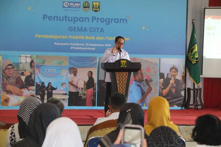 Sekda Buka Lokakarya Evaluasi Program GEMA-CITA di Sukabumi