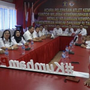 Rutan Kelas I Medan Ikuti Sosialisasi SPI KPK Tahun 2024