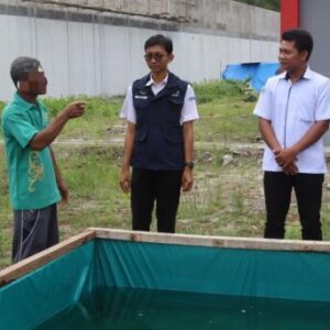 Bimbing Warga Binaan, Lapas Palangka Raya Gandeng Dinas Perikanan Gelar Pelatihan Budidaya Ikan Tawar