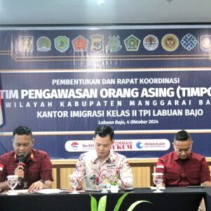Imigrasi Labuan Bajo Bentuk Tim Pora untuk Wujudkan Destinasi Aman dan Nyaman