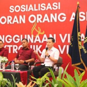 Imigrasi Labuan Bajo Gelar Sosialisasi Pelaporan Orang Asing dan E-Visa