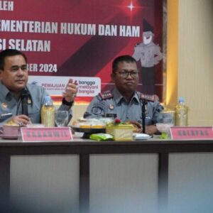Kakanwil Kemenkumham Sulsel Minta Jajaran Lapas Bulukumba Laksanakan Tusi Sesuai SOP