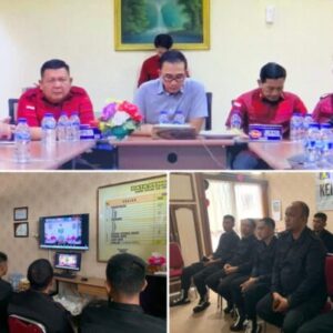 Kalapas Samarinda dan Jajaran Ikuti Arahan Kakanwil Kemenkumham Kaltim