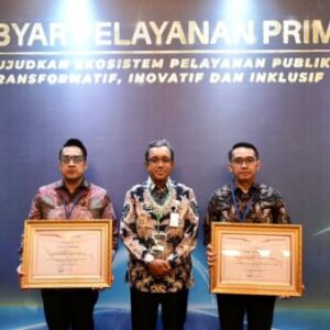 Kemenkumham Raih Dua Penghargaan Pelayanan Publik dari Kementerian PANRB