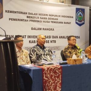 Kolaborasi Kanwil Kemenkumham NTB, Kemendagri dan Akademisi Dalam Optimalisasi Produk Hukum Daerah