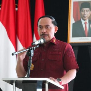 Lapas Banjarbaru Ikuti Penguatan Reformasi Birokrasi dan Zona Integritas oleh Sahli Menkumham Polkam