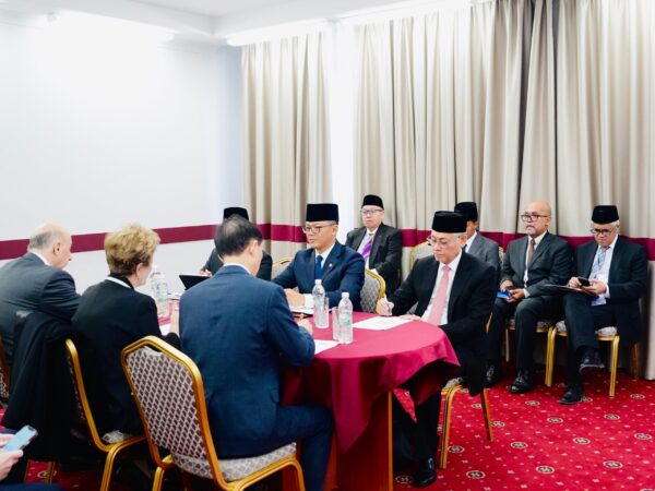 Menlu RI Bertemu Presiden NDB di KTT BRICS Plus, Bahas Kerja Sama Strategis