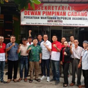 PWRI Kota Metro Gelar Rapat Konsolidasi Pasca Pelantikan Bersama DPD