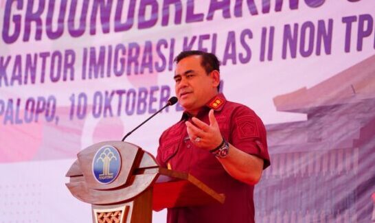 Peletakan Batu Pertama Kantor Imigrasi Palopo, Ini Harapan Kakanwil Taufiqurrakhman