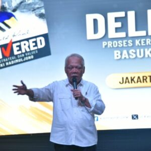 Peluncuran Buku “Delivered”, Dokumentasi Perjalanan Menteri Basuki 10 Tahun Pimpin Kementerian PUPR