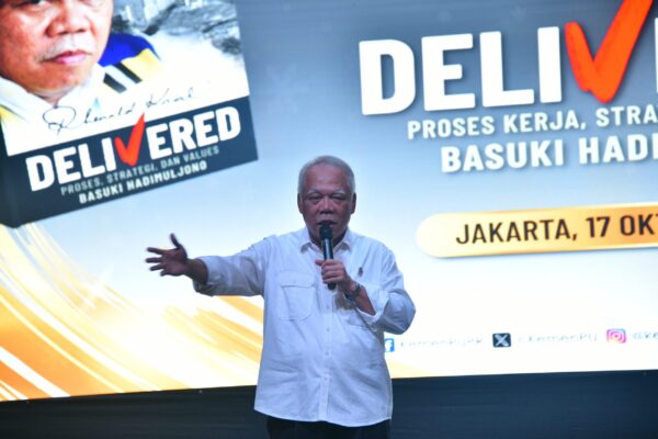 Peluncuran Buku “Delivered”, Dokumentasi Perjalanan Menteri Basuki 10 Tahun Pimpin Kementerian PUPR