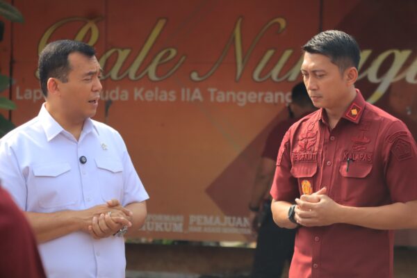 Pembinaan Berkualitas di Lapas Pemuda Tangerang Dapat Apresiasi Wamen Imipas