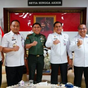 Perkuat Sinergitas, Kakanwil Kemenkumham Sulsel Sambangi Pangdam XIV Hasanuddin