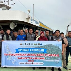 Rapat TIMPORA dan Operasi Gabungan Tahap II di Tanjung Balai Karimun Sukses Tingkatkan Pengawasan Orang Asing