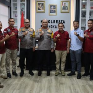 Wujudkan Tiga Kunci Pemasyarakatan Maju, Jajaran Lapas Palangka Raya Datangi Polresta