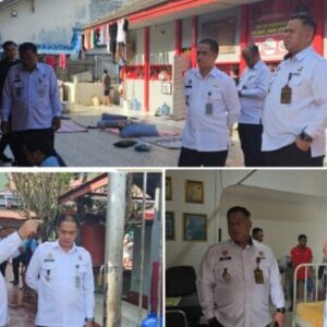 Pastikan Kondusifitas Lapas, Kalapas Samarinda Hudi Ismono Trolling dan Sapa WBP di Blok Hunian