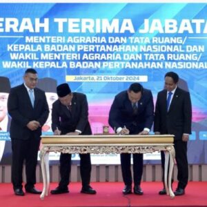Sertijab Menteri dan Wakil Menteri ATR/BPN, Nusron Wahid: Siap Lanjutkan yang Dirintis para Pemimpin Pendahulu