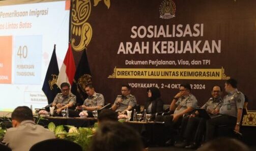 Imigrasi Makassar Hadiri Sosialisasi Kebijakan Visa dan TPI di Yogyakarta