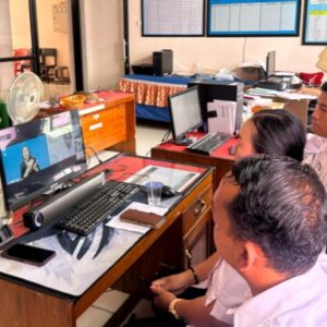 Lapas Palangka Raya Ikuti Webinar Penanganan Gangguan Kejiwaan untuk Warga Binaan