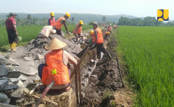 Dukung Asta Cita Swasembada Pangan, Padat Karya Irigasi Kementerian PU Tahun 2024 Jangkau 12 Ribu Lokasi