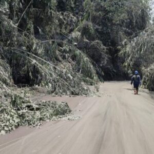 Erupsi Gunung Lewotobi, Kementerian PU Kerahkan Alat Berat Buka Akses