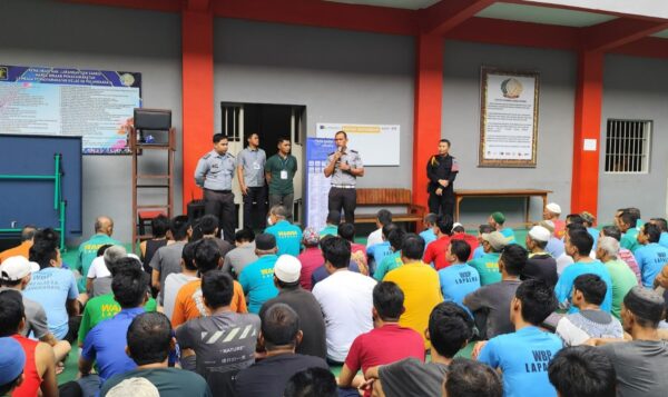 Hapus Peredaran Uang Tunai, Lapas Palangka Raya Gelar Sosialisasi E-Payment kepada Warga Binaan