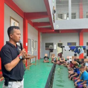 Jaga Situasi Kamtib, Lapas Palangka Raya Berikan Pengarahan Kepada Warga Binaan